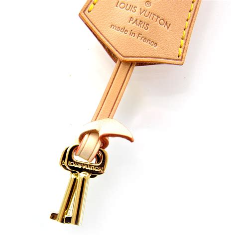 LOUIS VUITTON Vachetta Clochette Key Bell Holder